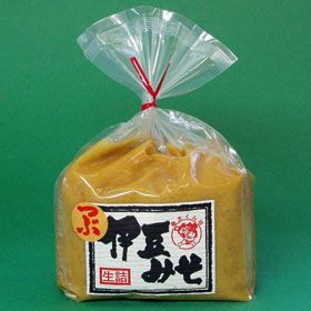 伊豆みそ 生詰 粒みそ 1kg