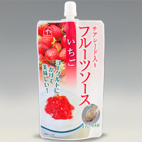 チアシード入り フルーツソース・苺 140g