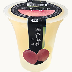 2022年3月1日新発売 寒天じゅれ 白桃 130g